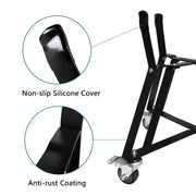 Quantfire XLarge Big Green Egg Nest,Grill Stand for Big Green Egg Accessories,Rolling Nest with Heavy Duty Locking Caster Wheels Powder Coated Steel for BGE Smoker Kamado Joe Grill Stand Accessories - Grill Parts America