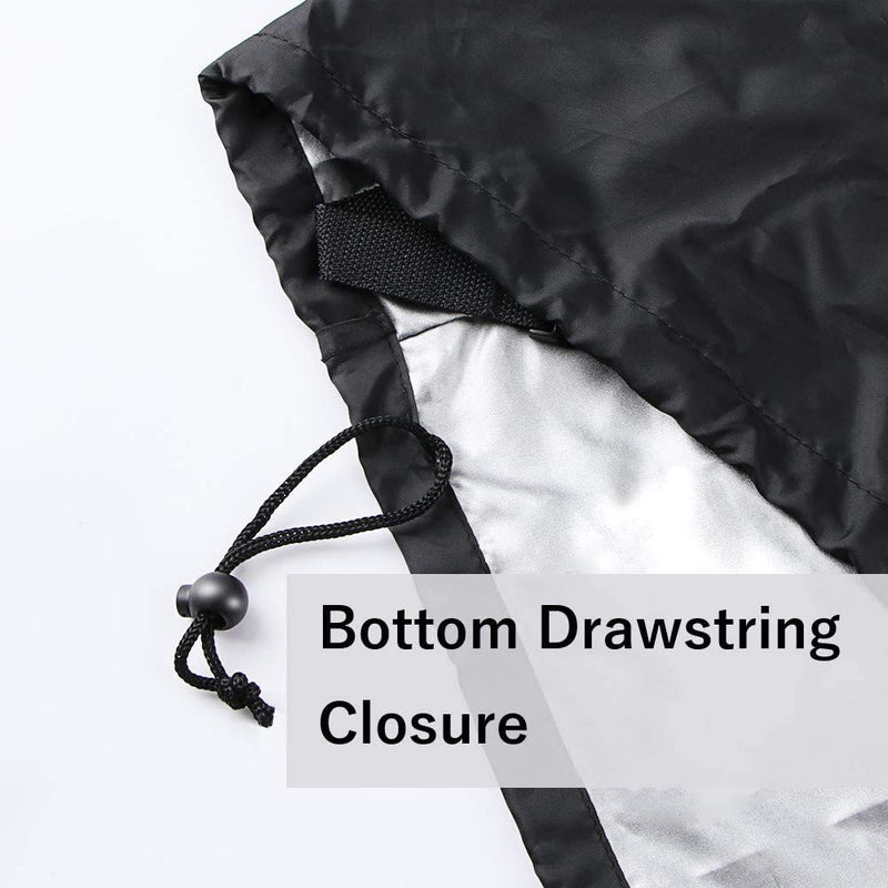 iCOVER BBQ Grill Cover 58 inch, 420D Waterproof UV Resistant Polyester, Easy On/Off, Compatible with Weber, Char-Broil, Nexgrill, Holland, Jenn Air - Grill Parts America