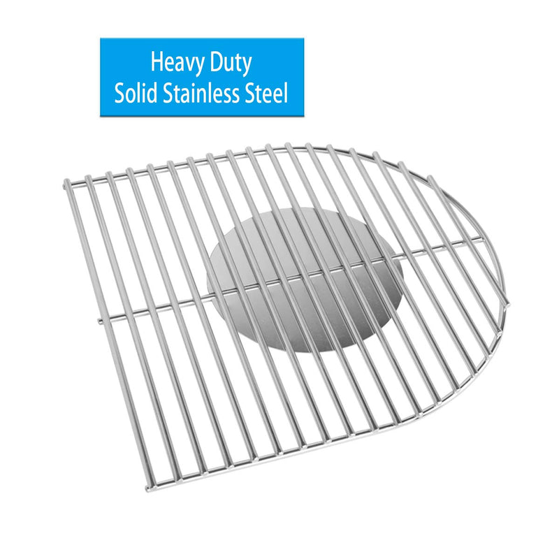 Stanbroil Solid Rod Stainless Steel Grill Cooking Grates Replacement Parts for Coleman Roadtrip Swaptop Grills LX LXE LXX, 2 Pack - Grill Parts America