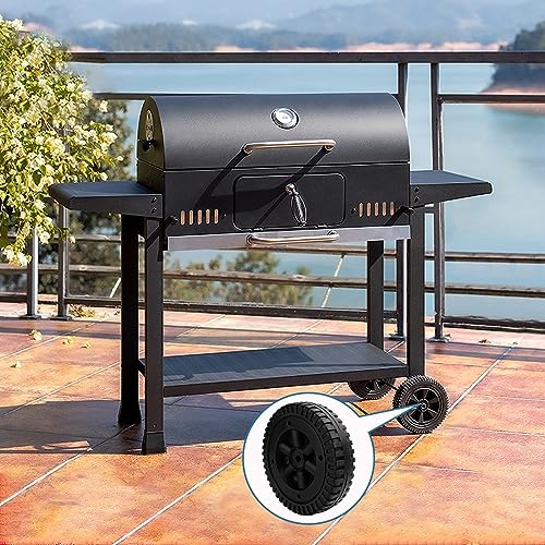 4PC G206-0025-W1 𝟲 𝗶𝗻𝗰𝗵 𝗥𝗲𝗽𝗹𝗮𝗰𝗲𝗺𝗲𝗻𝘁 𝗪𝗵𝗲𝗲𝗹𝘀 for Weber,Grill plastic Whe ...