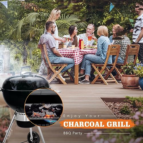 Char-Basket Charcoal Briquet Holders Replacement for Weber 22-1/2-inch Kettle Grills, Char-Basket Charcoa fits for Weber's One Touch and Master Touch Charcoal Grills - Grill Parts America