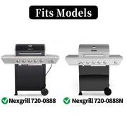 ROCFAN Replacement Parts for Nexgrill 5 Burner 720-0888N 720-0888, Nexgrill 720-0888N Replacement Parts, Nexgrill 720-0888 Replacement Parts, Nexgrill 5 Burner Parts - Grill Parts America