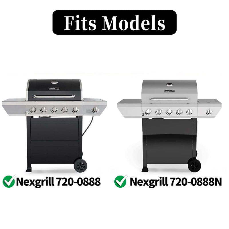 ROCFAN Replacement Parts for Nexgrill 5 Burner 720-0888N 720-0888, Nexgrill 720-0888N Replacement Parts, Nexgrill 720-0888 Replacement Parts, Nexgrill 5 Burner Parts - Grill Parts America