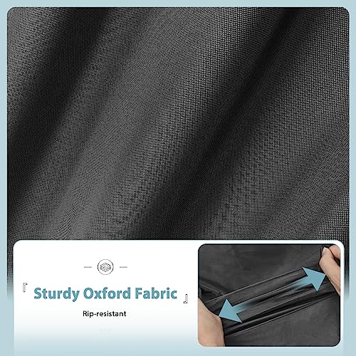 SHINESTAR Griddle Cover for Blackstone 36 Inch Griddle and More 4-Burner Flap Top Grills - Waterproof, Lightweight, Durable - Click-Close Straps - Black - Grill Parts America