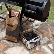 Oklahoma Joe's 5279338P04 Stainless Steel Offset Smoker Charcoal Firebox Basket, Silver - Grill Parts America
