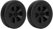 G437-0037-W1 Grill Wheels 7'' Replacement for Charbroil Grill Parts Gas2coal 463344015 463347017 463436215 463377319 463352521 463343015 Thermos 466360113 Kenmore 415.16123801 415.16125800 Parts 2PCS - Grill Parts America