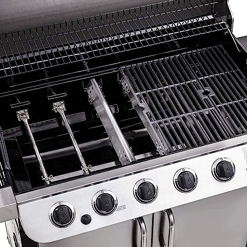 BBQ Future Grill Replacement Part Kit for Charbroil Performance 2 Burner Gas Grills 463673519 463377319 463625217 463673017 463673517, Heat Plates & Burners & Crossover Tube & Ignitor Set - Grill Parts America