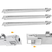 SafBbcue 67490 Burner Tube Kit for Weber Genesis II 300/400/600 Series Gas Grills,3PCS 19-3/4" Burner for Genesis II E-410,E-435,S-435,SE-410,Also fit Weber Genesis II E-210,LX E-240,LX S-240 Grill - Grill Parts America