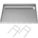 Utheer 6787 Full Size Grill Griddle Insert for Weber Spirit 300,Cast Iron Griddle for Weber Spirit GS4 II 300, Spirit 700, Genesis 1000, Spirit E/S-310 Replace for Weber 7638 7639 Grill Griddle Insert - Grill Parts America