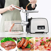 Food Meat Grinder Attachment Stainless Steel Sausage Stuffer Tubes Compatible with Size 5 Meat Grinder/Stand Mixers Machinery Parts - Kitchen Parts America
