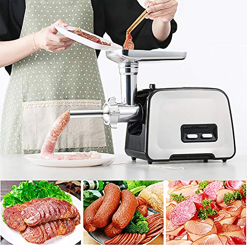 Food Meat Grinder Attachment Stainless Steel Sausage Stuffer Tubes Compatible with Size 5 Meat Grinder/Stand Mixers Machinery Parts - Kitchen Parts America