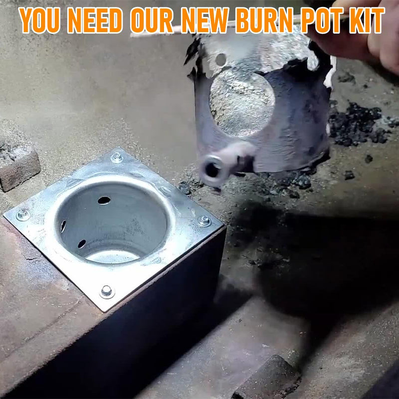 Tbgrepts Fire Pot Burn Pot and Hot Rod Ignitor Kit Replacement for Traeger Pit Boss Camp Chef Pellet Grill with Screws and Fuse… - Grill Parts America