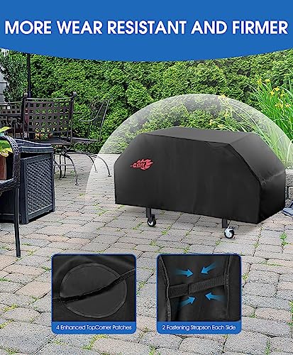 Griddle Cover for Blackstone Griddle, Epicmelody 36-inch 600D Heavy Duty Grill Cover for Outdoor Grill, Flat Top Grill Cover with Straps, Waterproof Grill Cover for Camp Chef and More 4-Burner Griddle - Grill Parts America
