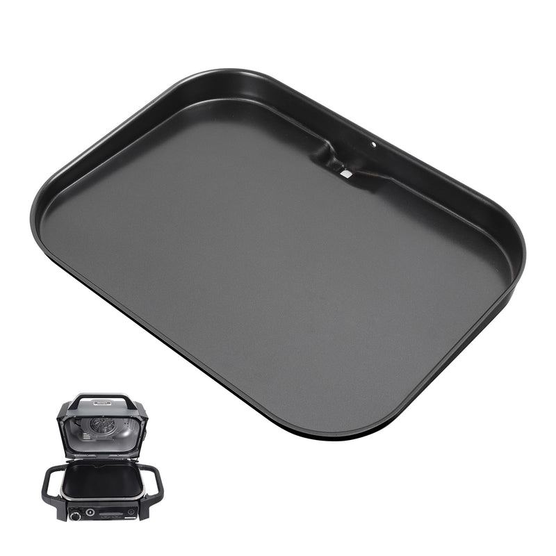 Grill Griddle Plate for Ninja Woodfire OG700 Series Outdoor Grills, Ninja XSKGRDPLT Woodfire Grill Flat Top Griddle Plate Accessories, Non-Stick Griddle Pan with Oil Hole for Ninja Griddle, Insert - Grill Parts America