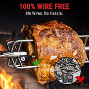 ThermoPro TempSpike 500FT Truly Wireless Meat Thermometer, Bluetooth Meat Thermometer for Grilling and Smoking, Meat Thermometer Wireless for BBQ Oven Smoker Rotisserie Sous Vide - Grill Parts America