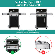 EasiBBQ 7642 Grill Igniter Kit for Weber Spirit 210/310 Grill with Up Front Controls (Model Years 2013 and Newer), Igniter Kit for Weber Spirit E-210, Spirit S-210, Spirit E-310, Spirit SP-310 - Grill Parts America