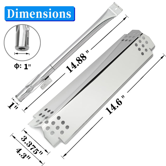 ROCFAN Replacement Parts for Nexgrill 5 Burner 720-0888N 720-0888, Nexgrill 720-0888N Replacement Parts, Nexgrill 720-0888 Replacement Parts, Nexgrill 5 Burner Parts - Grill Parts America