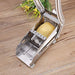 French Fry Cutter, Stainless Steel Potato Cutter Easy to Use Home Vegetable Slicer Chopper Dicer 2 Blades - Kitchen Parts America