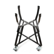 Rolling Cart for Kamado Joe Classic Accessories,Kamado Joe Parts Rolling Nest with Heavy Duty Locking Caster Wheels Powder Coated Steel Rolling Outdoor Cart for Kamado Joe Classic Grill Stand - Grill Parts America