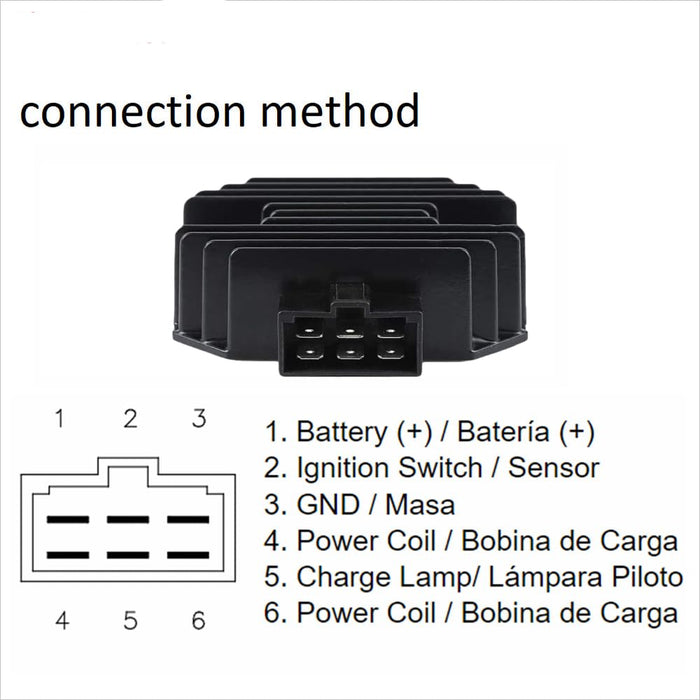 ADP New Voltage Regulator Rectifier for John Deere 130 160 165 M70121 M97348 Shindengen SH578-12 SH626-12 Kawasaki 1990-2000 21066-2056 21066-2070 - Grill Parts America