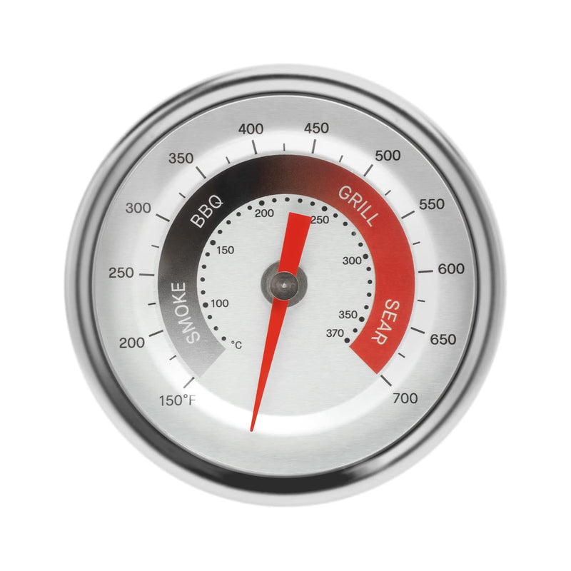 SafBbcue 3" Thermometer Gauge for Masterbuilt Gravity Series 560 800 1050 XL Accessories Masterbuilt MB20040220 MB20040221 MB20041220 Digital Charcoal Grill and Smoker Thermometer Replacement Parts - Grill Parts America