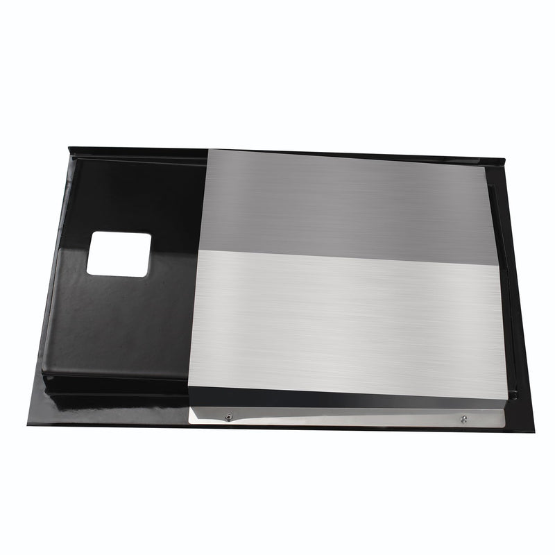 SafBbcue 91354 Grease Tray with 10PCS 6415 Catch Pan Aluminum Liner,Drip Pan for Weber Spirit E-310,E-320,Spirit EP-310 EP-320, Spirit S-320 SP-310(Made in 2009 and 2012) Grills,17-3/4"L x 13"W x 3"H - Grill Parts America