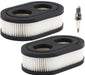 Air Filter for Toro Recycler 22 inch 20332 20333 20334 20339 20340 (2Air Filter,1 Spark Plug) - Grill Parts America