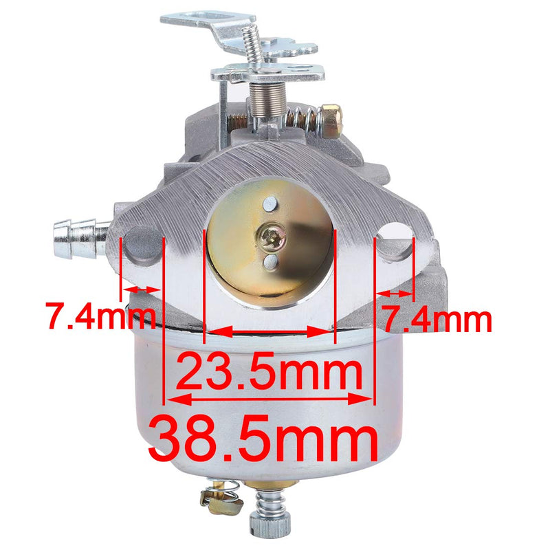Hipa HMSK80 Carburetor for Tecumseh 632334A 632334 632111 HM80 HM70 HMSK90 fits for John Deere AM108405 Toro 824 824XL 828 Snow Blower Thrower MTD 8 HP Engine - Grill Parts America