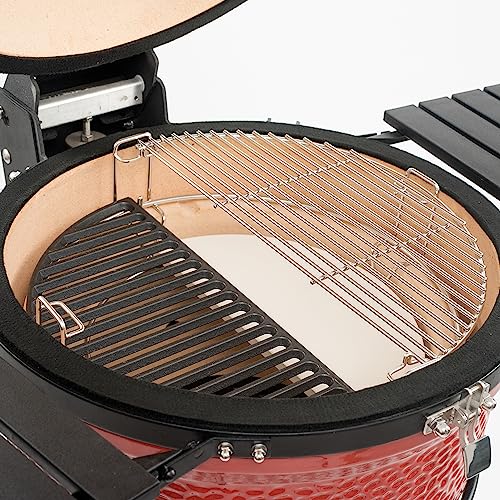 Kamado Joe KJ-FCR Classic Joe Flexible Cooking Rack, Stainless Steel - Grill Parts America