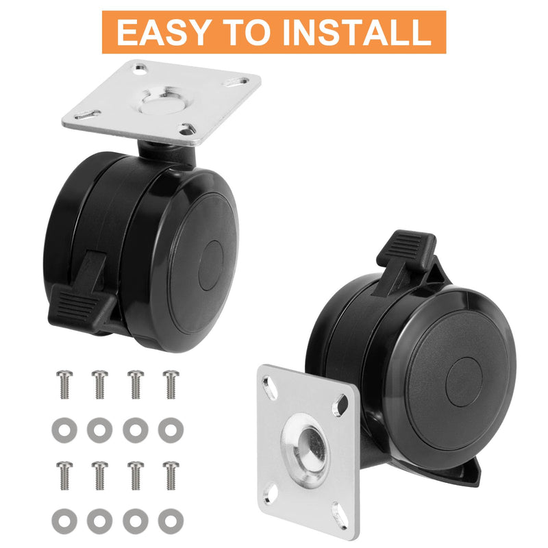 69828 Locking Casters for Weber Spirit Grill Replacement Wheels Weber Spirit E215 E210 S210 E220 S220 Grill Parts Spirit E310 Spirit E320 S310 S320 Grill Wheels Weber Spirit 200 & 300 SER Grills, 2PCS - Grill Parts America