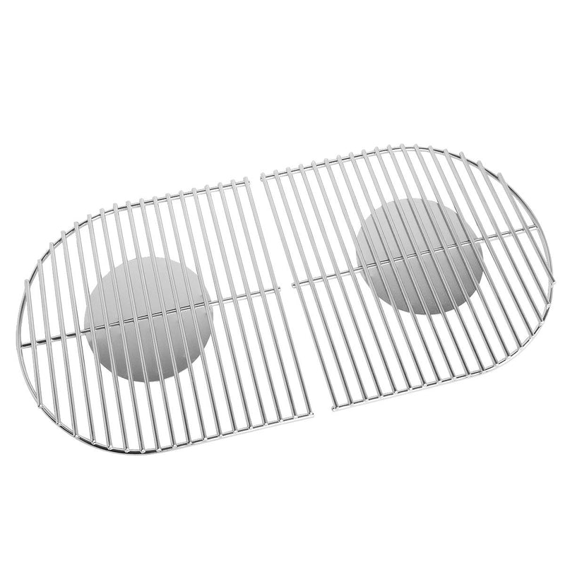 Stanbroil Solid Rod Stainless Steel Grill Cooking Grates Replacement Parts for Coleman Roadtrip Swaptop Grills LX LXE LXX, 2 Pack - Grill Parts America