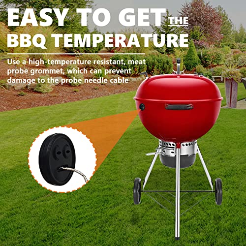 How to run probes on a Weber Smokey Mountain Smoker How to run probes on a Weber Smokey Mountain Smoker