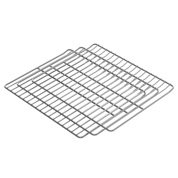 Cooking Grate Replacement for Masterbuilt Electric Smoker Racks 30 Inch, 14.6" x 12.2" 3 Pack Stainless Steel Grids Masterbuilt Smoker grates Replacement - Grill Parts America