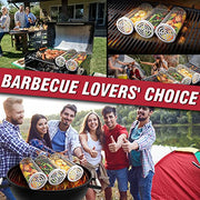 Rolling Grilling Baskets for Outdoor Grill Bbq 12 In Large Stainless Steel Barbecue Cylinder Mesh Round Net Tube Circular Cooking Roll Cage Wire Basket for Fish Vegetable Meat - Grill Parts America