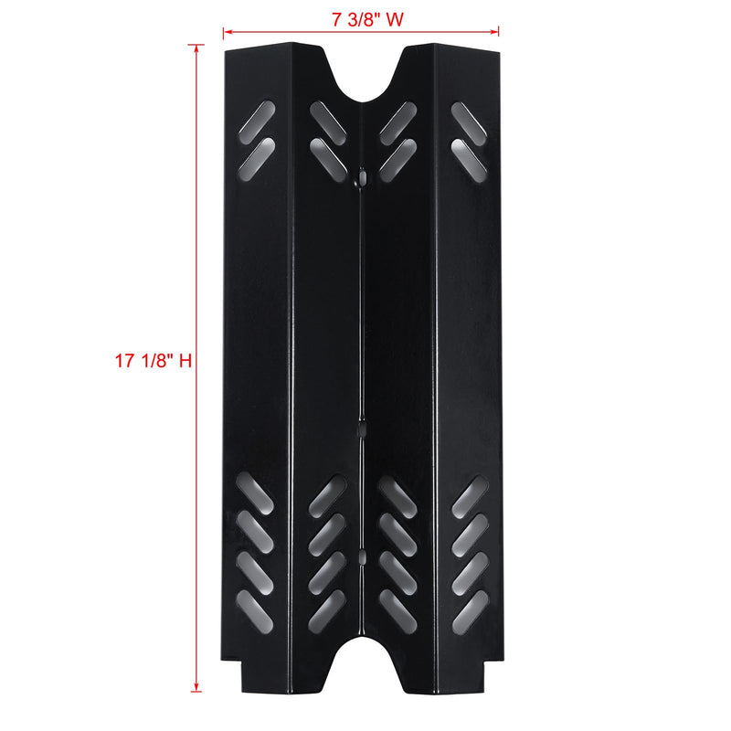 Oklagarden GR2234802-MM-00 Grill Parts for Rankam Grill Replacement Parts GR2234801-MM-00 Heat Plates GR2234801-MM-00 Flame Tamer for Members Mark Grill Parts Heat Shield Cast Iron Heat Tents - Grill Parts America