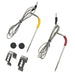 2-Pack Replacement Meat Probe,Temp Meat Probe Replacement for Weber iGrill,Equipped with 2 Sets of Probe Grommets, 2 Sets of Meat Probes, and Temperature Probe Clips - Grill Parts America
