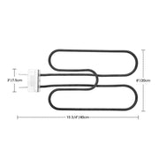 Stanbroil BBQ Grill Heating Element Replacement Part for Weber 80342, 80343, 65620, Q140, Q1400 Grills - Grill Parts America
