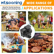 Mtsooning Spark Generator 5 Outlet, Universal Push Button Igniter, AA Battery BBQ Gas Grill Ignitor Replacement for Broil King Broil-Mate Huntington - Grill Parts America
