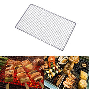 Secfanya QKDS BBQ Grill, Stainless Steel Mesh BBQ Grill Grate Grid Wire Rack Cooking Replacement Net, Works on Smoker,Pellet,Gas,Charcoal Grill, for Camping Barbecue Outdoor Picnic Tool, 25 * 40cm - Grill Parts America