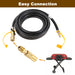 Hicello 3/8" Male Flare Converter Adapter for Coleman Roadtrip LXE Grill, Connect to RV Trailer Camper Propane Extension Hose - Grill Parts America
