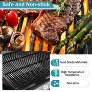 Criditpid Grill Grates Replacement for Char Griller 5050, 5650, 2121, 3001, 5072, 2123, 3072, 2828, 3030, 4000, King Griller 3008 5252, 19 3/4" Cast Iron Cooking Grid for Chargriller Duo 5050 Parts - Grill Parts America