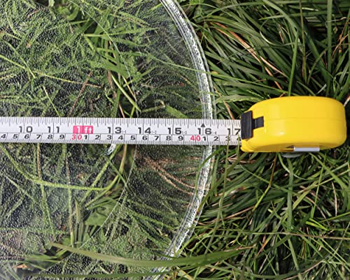 Meter Star 16.5inch(42cm) Microwave Glass Plate/Microwave Glass Turntable Plate Replacement for Panasonic Part Number A06014M00AP and F06014M00AP Dishwasher Safe Microwave Glass Plate - Grill Parts America