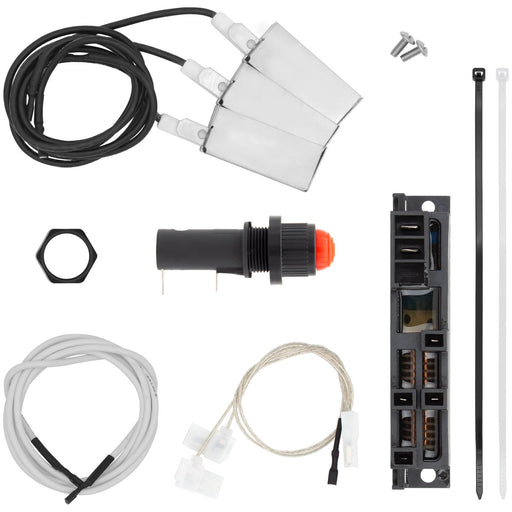 DELSbbq 42325 Grill Igniter Kit for Weber Summit B6 Grills, Replacement for Weber Summit Gold/Platinum B6 Models 2000 to 2006, Fits Some 6 Burner Summit Models 2005 and Newer with up-Front Controls - Grill Parts America