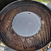 SafBbcue Cast Iron Gourmet BBQ System Sear Grates for Weber 200/300 Series Grill Parts, Weber Spirit E-210 Spirit E-310 Genesis II E-310, Genesis II LX S-440 Grill Grates,Weber 64812 64815 64830 Parts - Grill Parts America