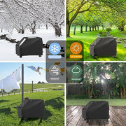 Forvio Griddle Cover for Blackstone 28 Inch Grill, 600D Waterproof Flat Top Cooking Station Grill Cover for Char-Griller 3-Burner Flat Griddle and Razor Griddle 25", Ripstop and Fade Resistant - Grill Parts America