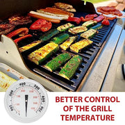 67088/67731 Grill Thermometer for Weber Genesis Grill Parts, Genesis 300 E-310 S-310 E-330 S-330, Genesis II & Summit Series Grills, Accurate Temperature Gauge, 200-700F, 2-3/8" Dia - Grill Parts America