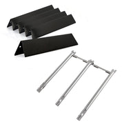 Grill Replacement Parts 7636 for Weber Spirit, 7636 Grill Parts 15.3 Inch Flavorizer Bars with 69787 Burner for Weber Spirit I & II 300 Series, Spirit E310 E320 E330 S310 S320 S330 - Grill Parts America