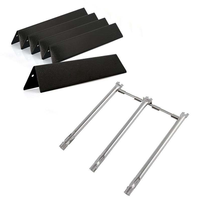 Grill Replacement Parts 7636 for Weber Spirit, 7636 Grill Parts 15.3 Inch Flavorizer Bars with 69787 Burner for Weber Spirit I & II 300 Series, Spirit E310 E320 E330 S310 S320 S330 - Grill Parts America