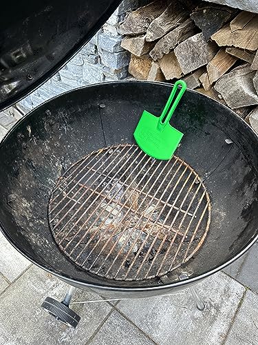 LavaLock Smok-n-Scrape Grill and Smoker Scraper, Residue Remover Cleaning Tool for Weber Kettle, Weber Smokey Mountain, UDS, WSM (Green Smok-n-Scrape) - Grill Parts America