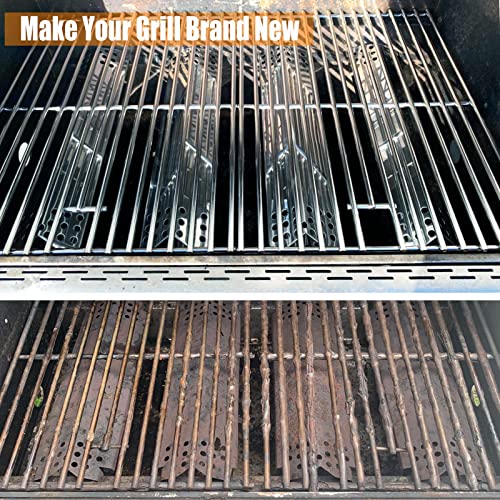 Hisencn 17 inch Cooking Grates for Home Depot Nexgrill 720-0830H, 720-0830D, 720-0783E, 720-0783C, fits for Kenmore, Uniflame Gas Grils, 17" Stainless Steel Cooking Grids Grill Replacement - Grill Parts America